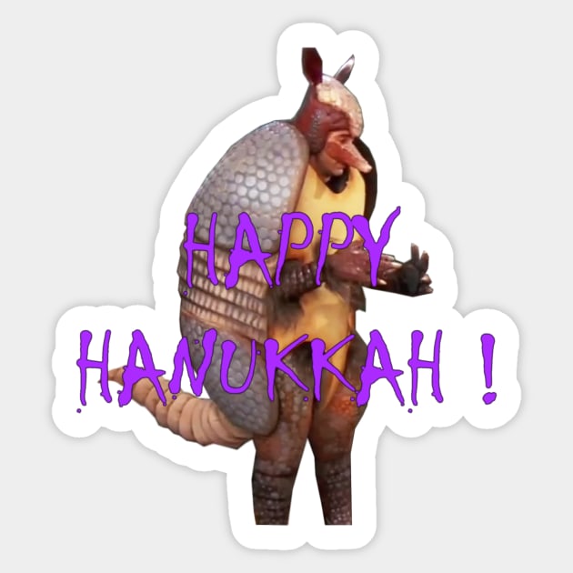 Happy Hanoukkah ! Sticker by ghjura